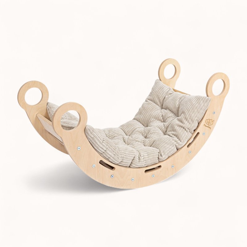 Arche d'Escalade Montessori Coussin Beige