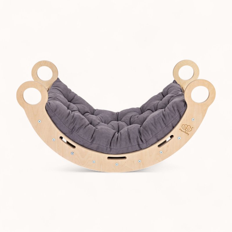 Arche d'Escalade Montessori Coussin Gris