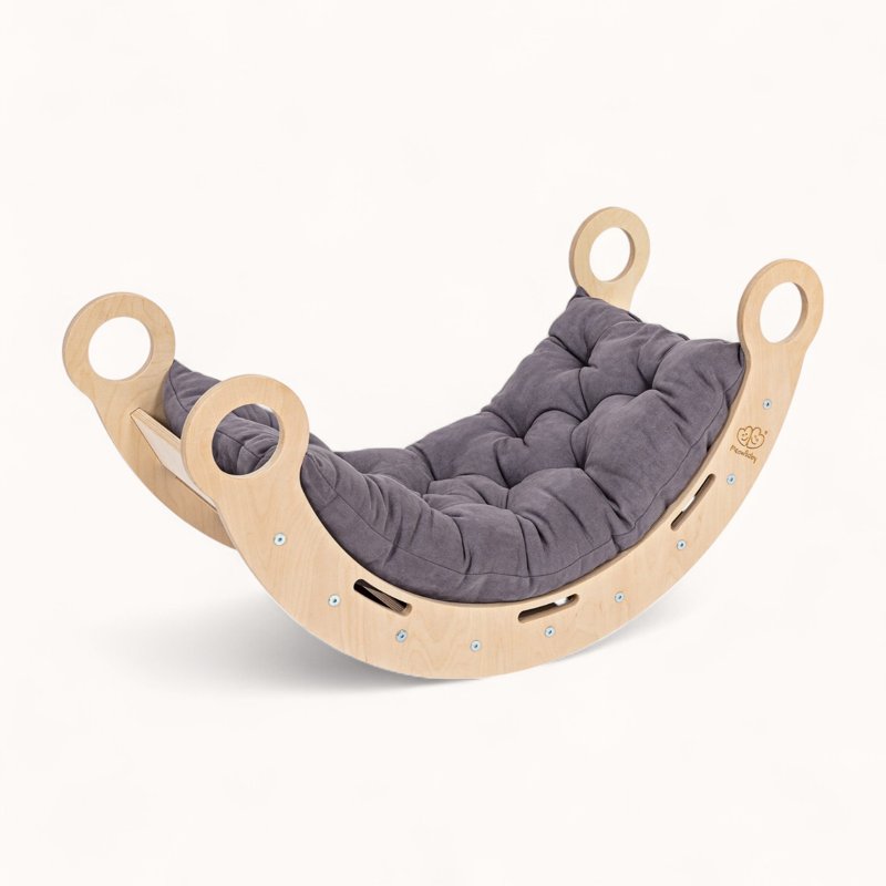Arche d'Escalade Montessori Coussin Gris