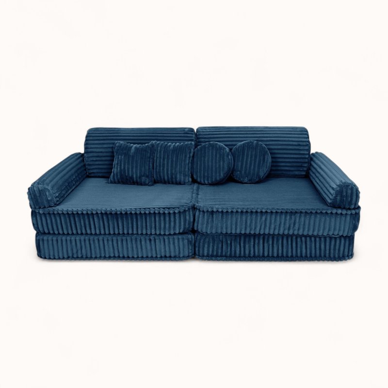 Canapé Cabane pour Enfant bleu nuit
