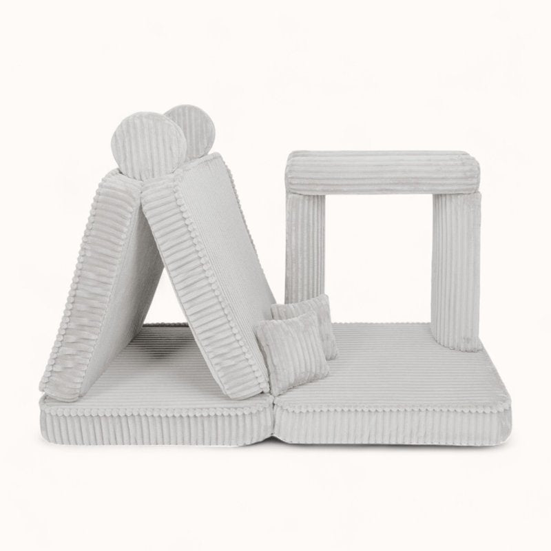 Canapé Cabane pour Enfant blanc crème