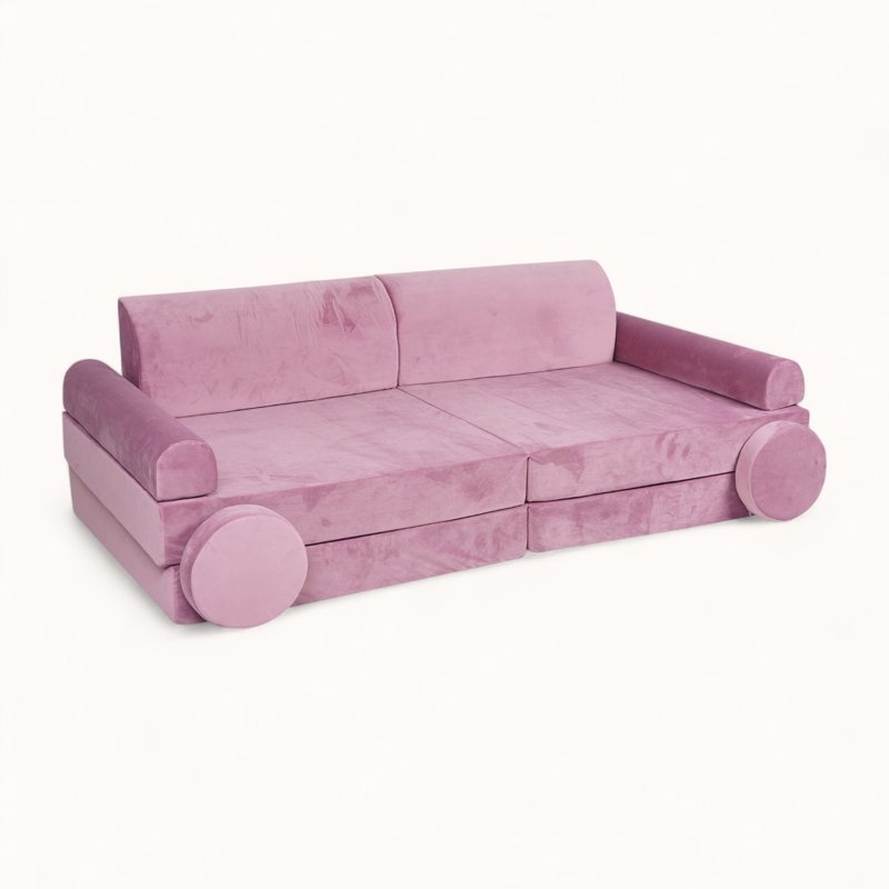Canapé Chauffeuse pour Enfant rose