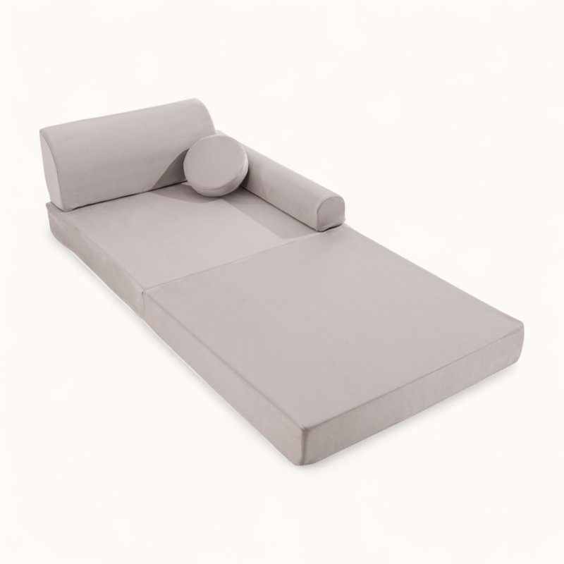 Canapé Chauffeuse pour Enfant gris