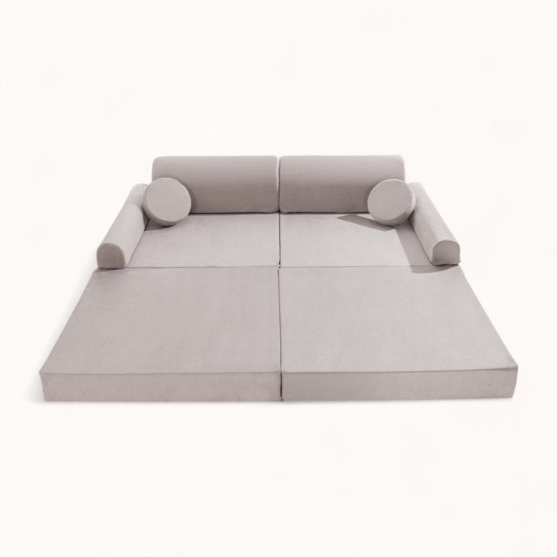 Canapé Chauffeuse pour Enfant gris