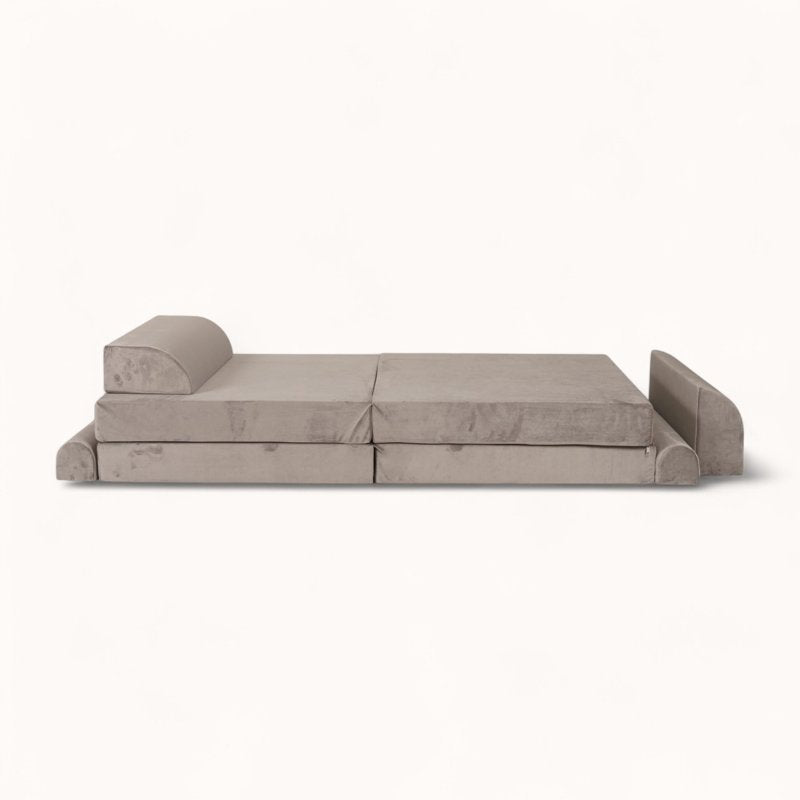 Canapé Chauffeuse pour Enfant taupe