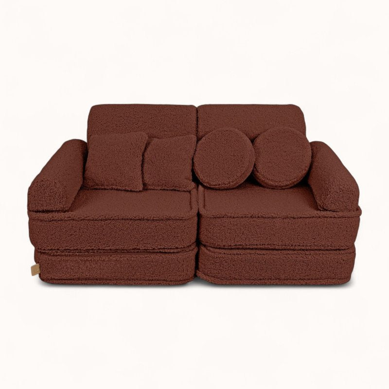Canapé de Jeux pour Enfant terracotta