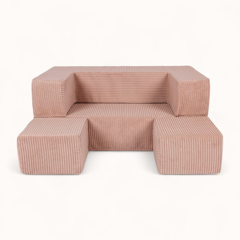 Canapé de Sol pour Enfant rose