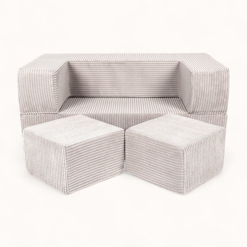 Canapé de Sol pour Enfant beige