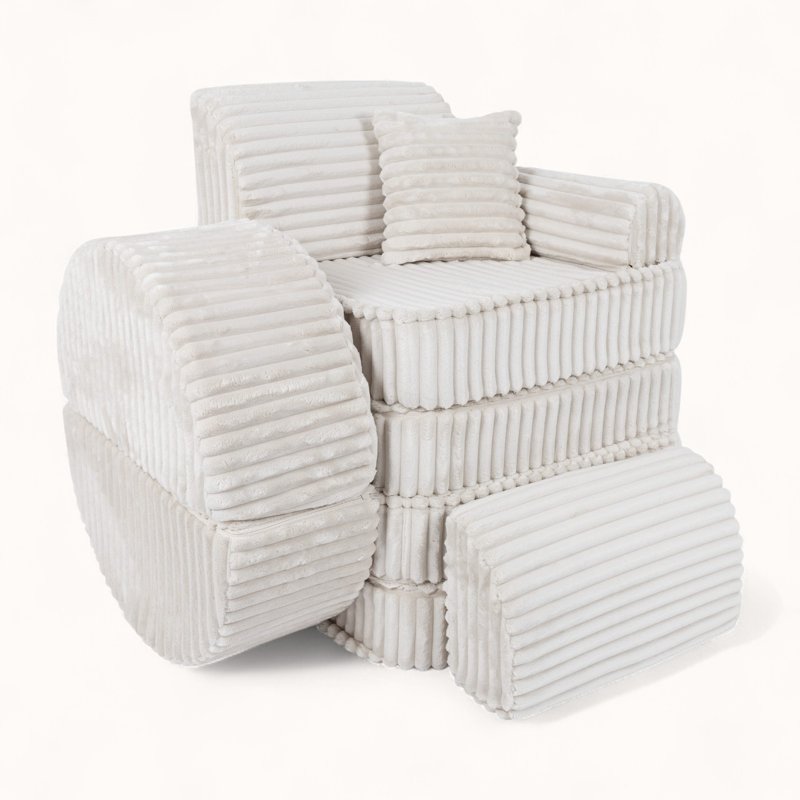 Canapé Double pour Enfant beige