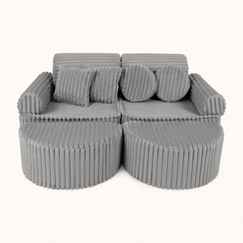 Canapé Double pour Enfant gris