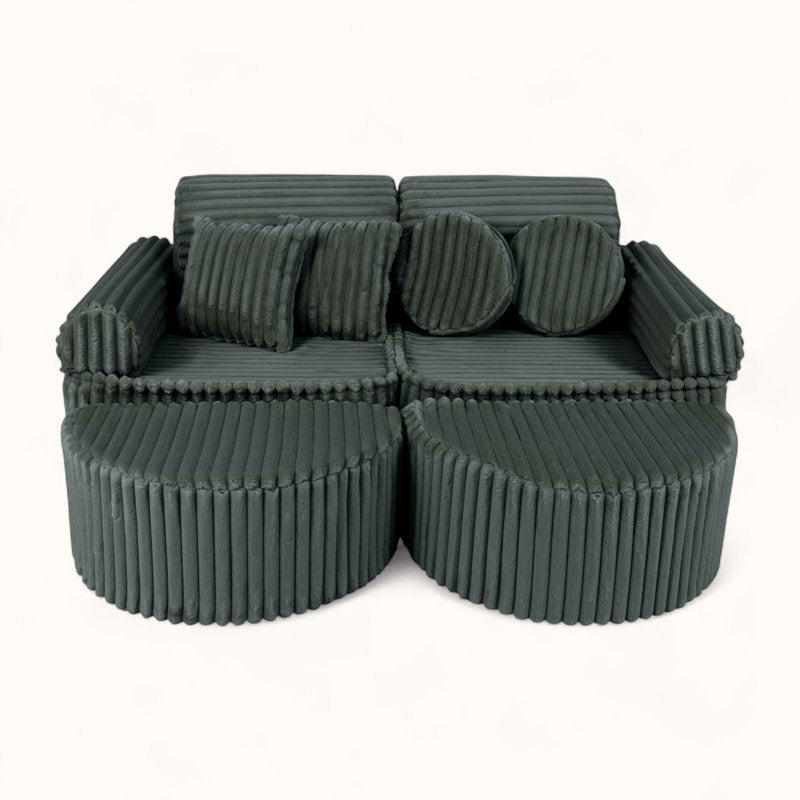 Canapé Double pour Enfant vert forêt