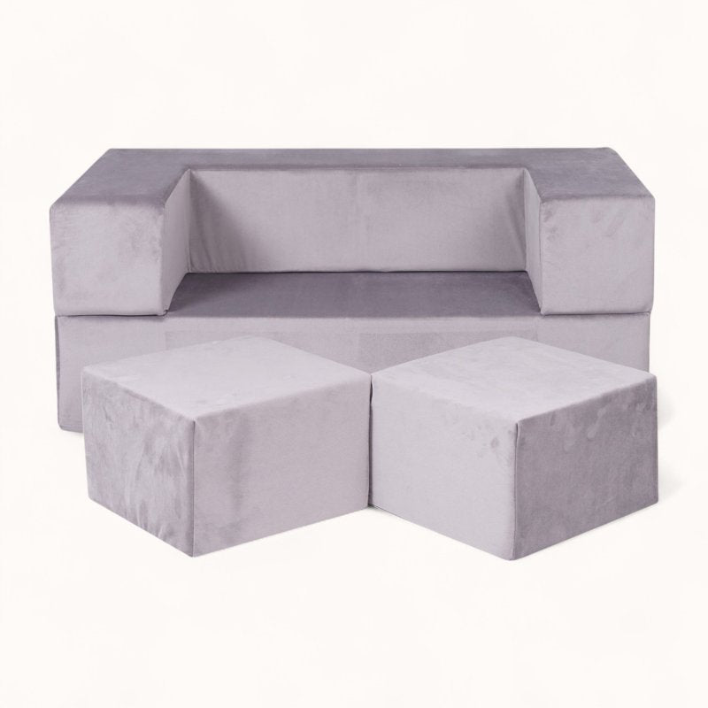 Canapé en Mousse pour Enfant mauve