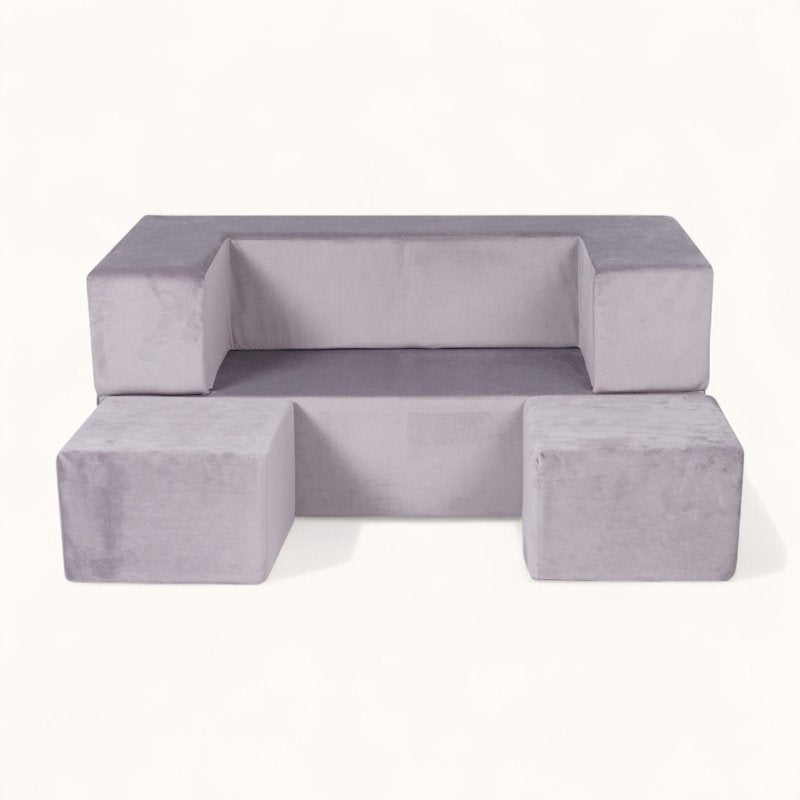 Canapé en Mousse pour Enfant mauve