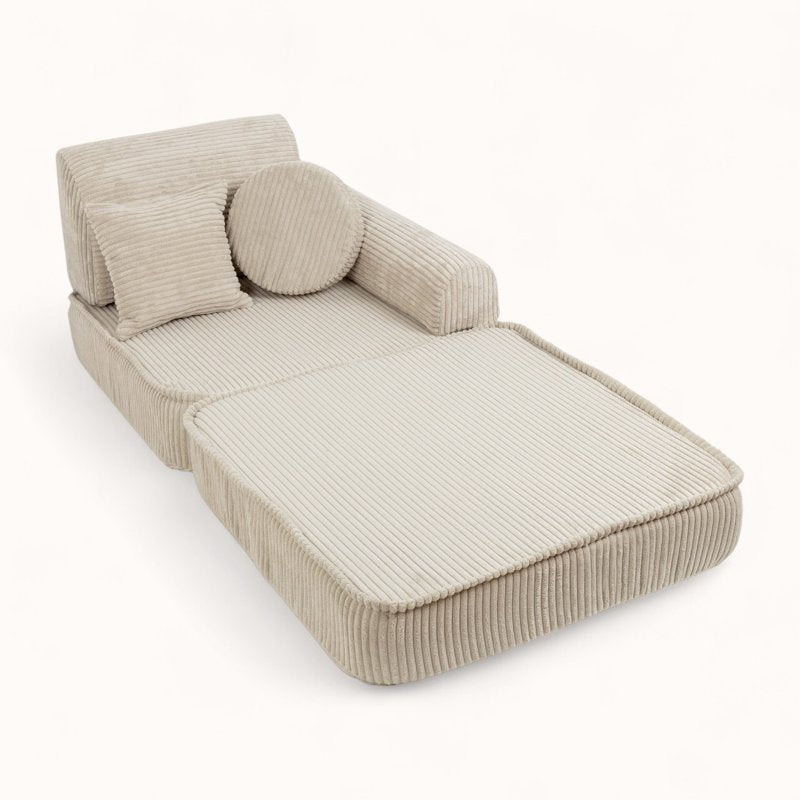 Canapé Enfant 2 Places beige
