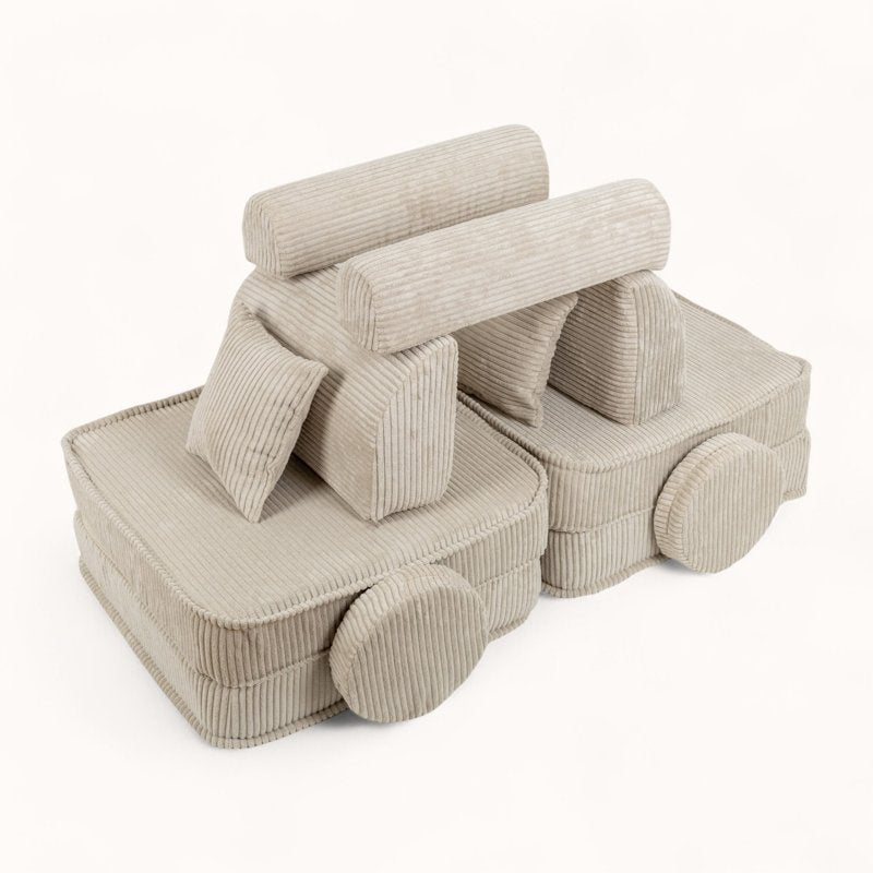 Canapé Enfant 2 Places beige