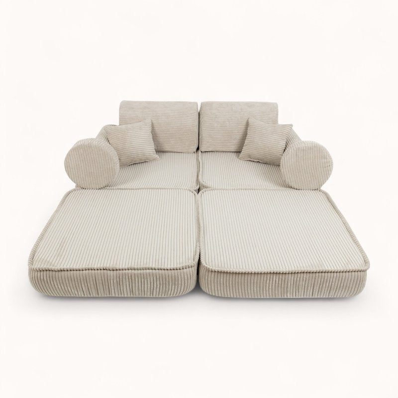 Canapé Enfant 2 Places beige
