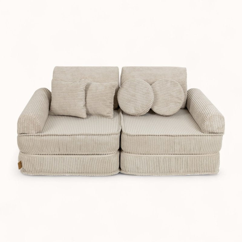 Canapé Enfant 2 Places beige