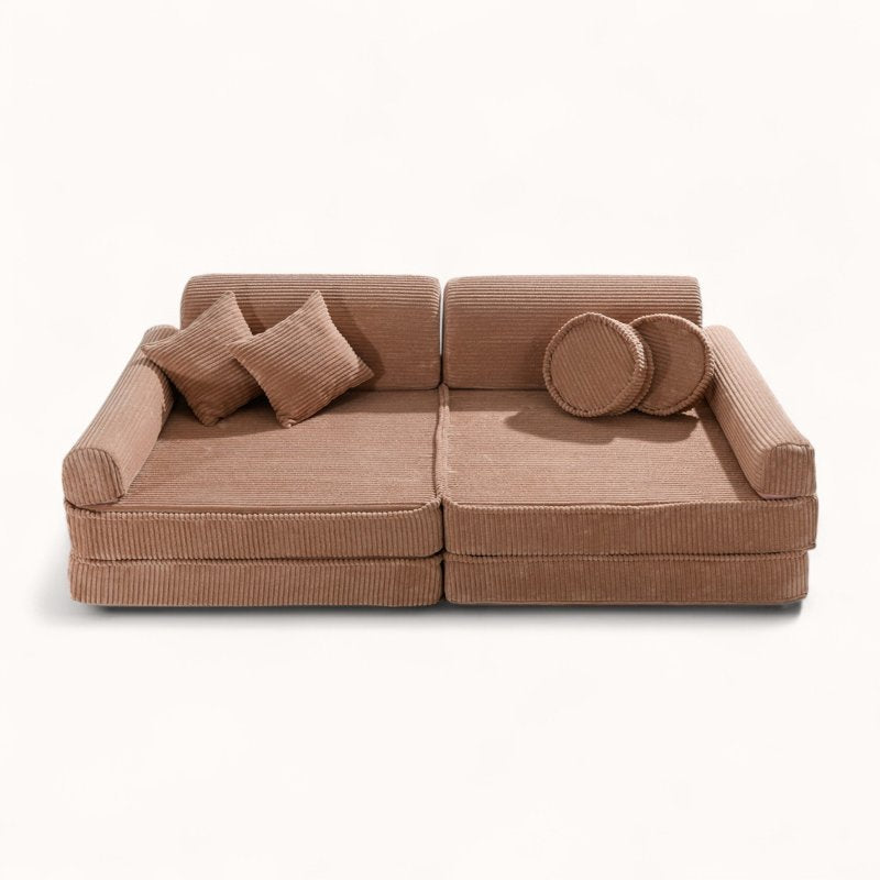 Canapé Lit pour Enfant terracotta