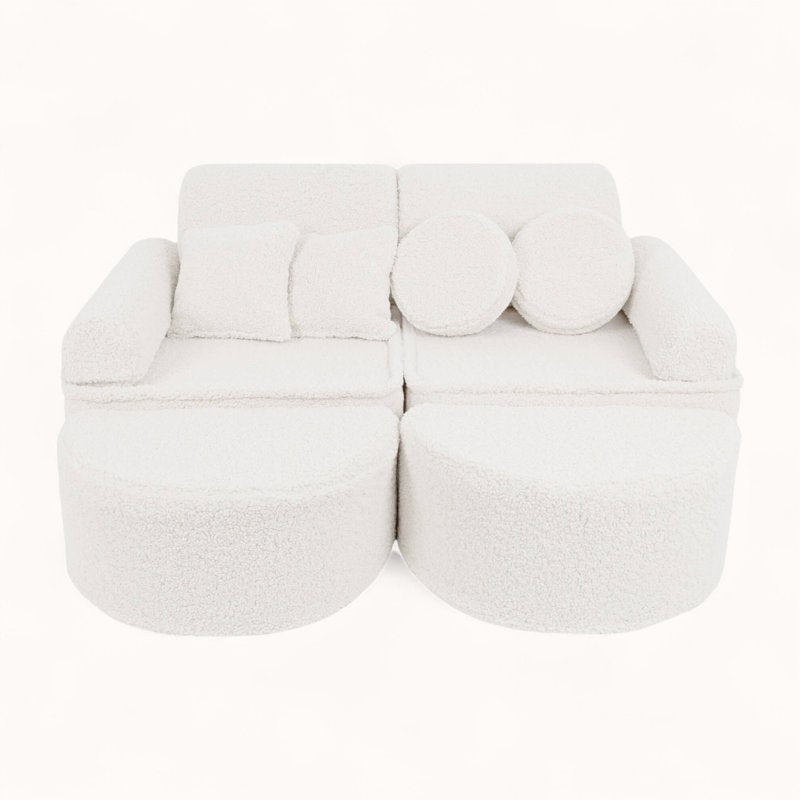 Canapé Multipostions pour Enfant blanc