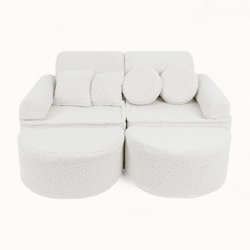 Canapé Multipostions pour Enfant blanc