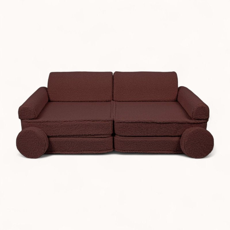 Canapé pour Enfant 3 Places terracotta