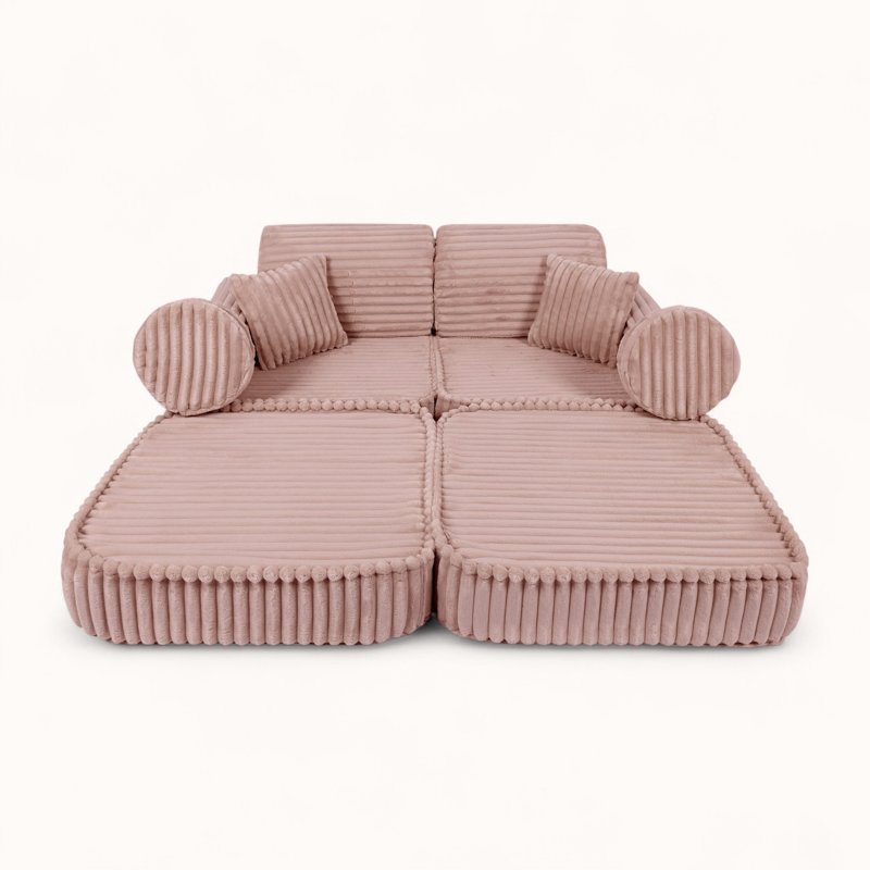 Canapé pour Enfant Convertible rose