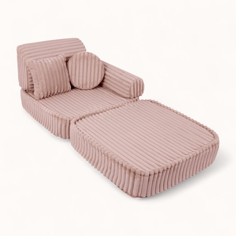 Canapé pour Enfant Convertible rose