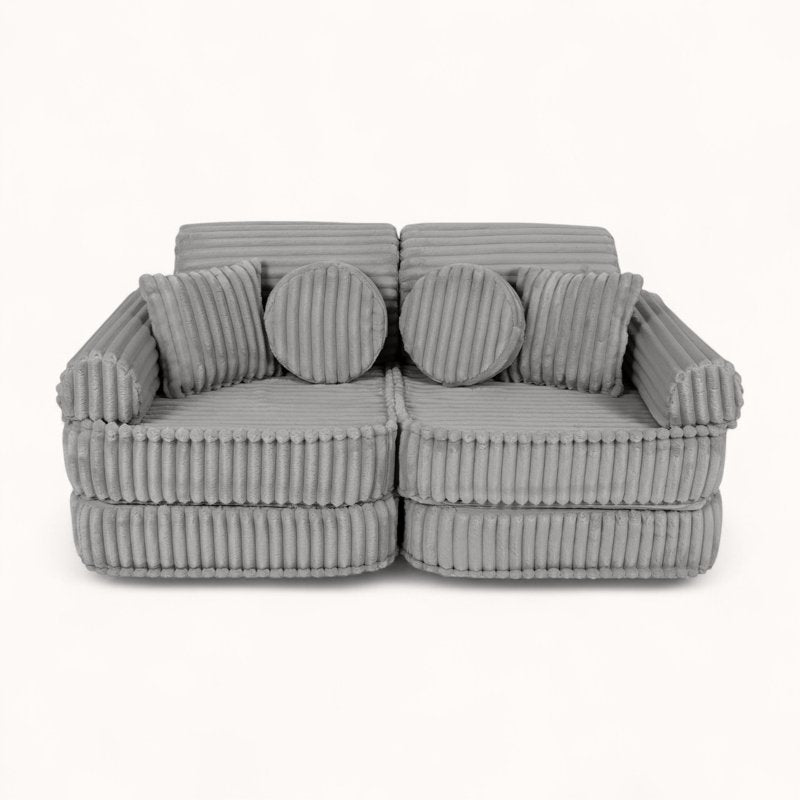 Canapé pour Enfant Convertible gris perle