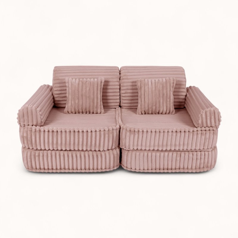 Canapé pour Enfant Convertible rose