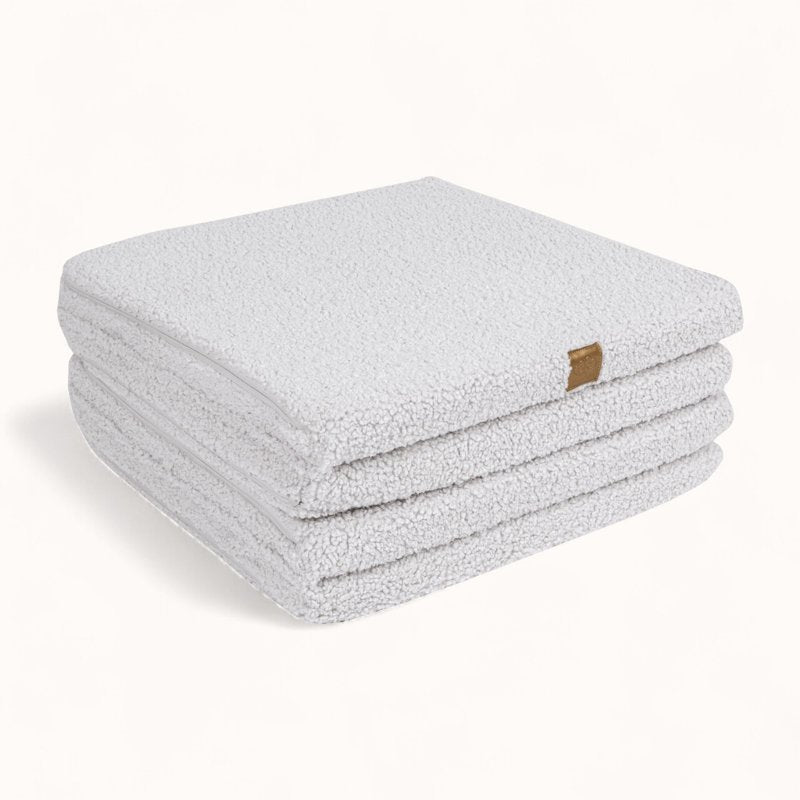 Grand Tapis de Motricité Libre Eveil Blanc