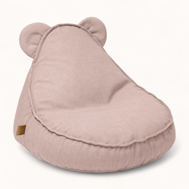 Pouf de Lecture pour Enfant en Tissu Technique rose