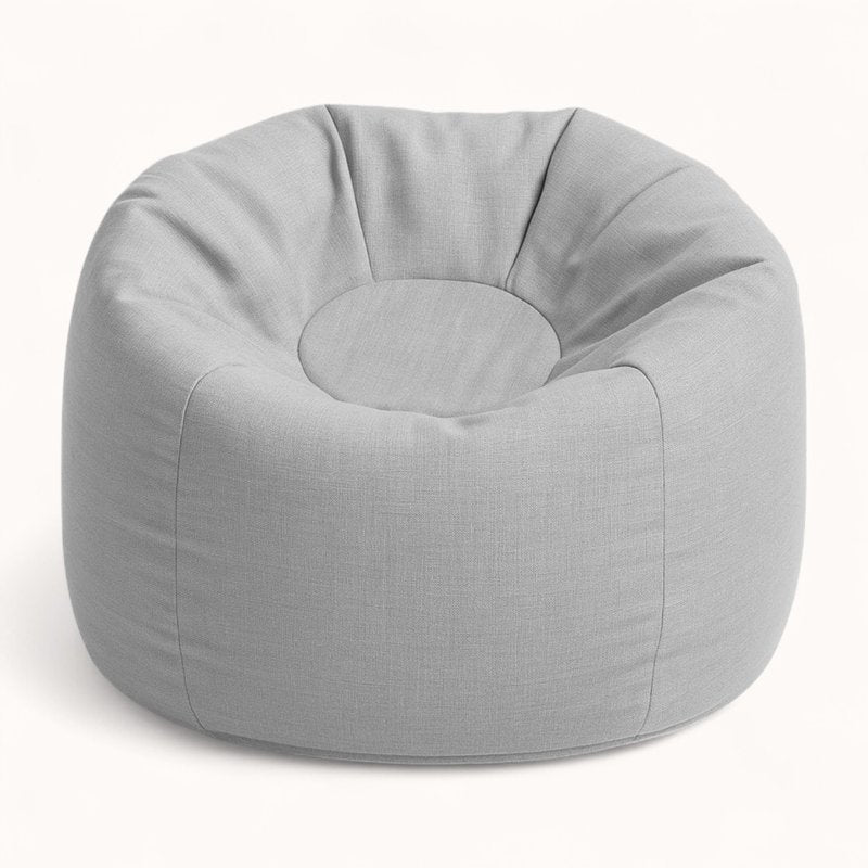 Pouf de Salon pour Enfant en Tissu Technique gris