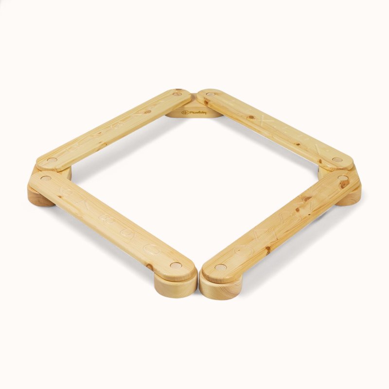 Poutre d'Équilibre Bois - 4 pièces