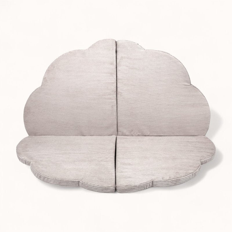 Tapis de Motricité Bébé Nuage Écru