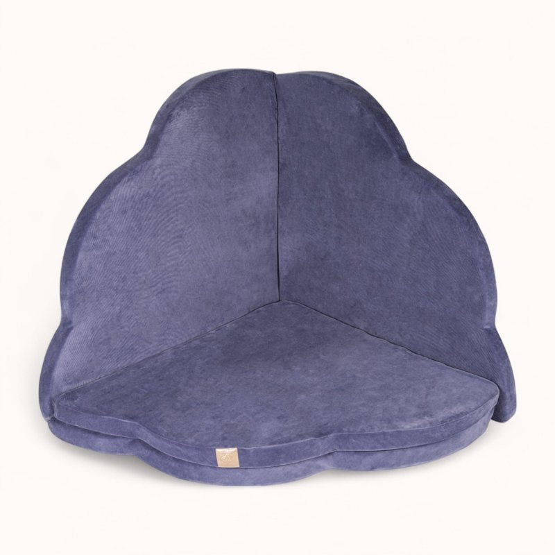 Tapis de Motricité Bébé Pliable Nuage Bleu