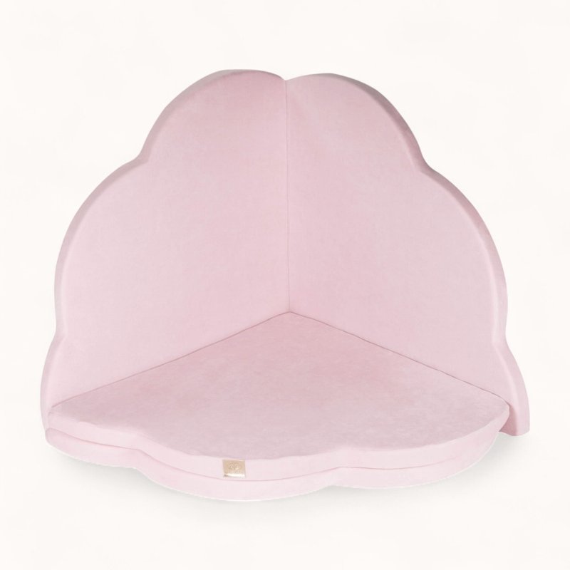 Tapis de Sol Bébé Epais Velours Rose