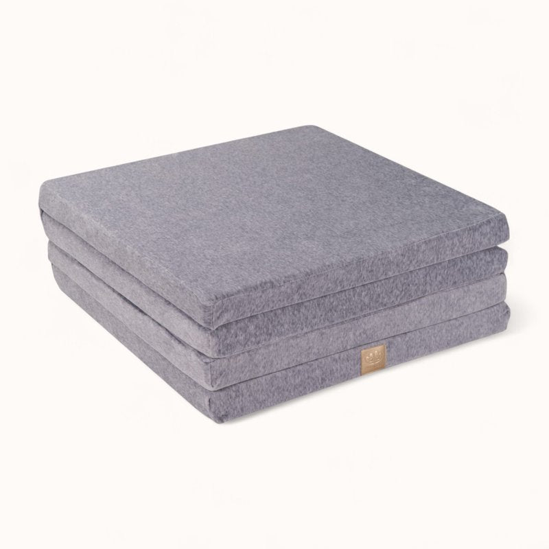 Tapis Sol Bébé Motricité Libre Gris