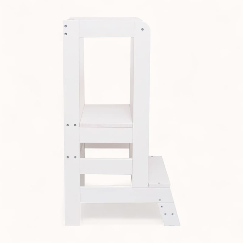 tour d'observation bébé en bois blanc
