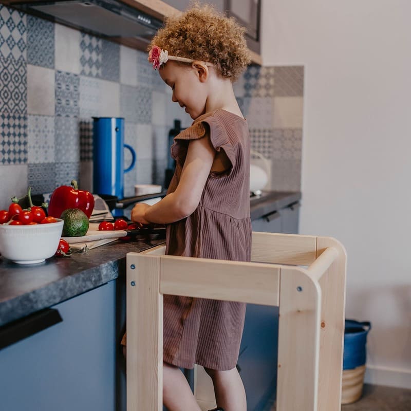 tour d'observation bois montessori pour bébé