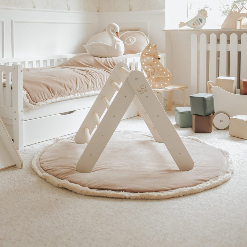 Triangle de Motricité en Bois Blanc