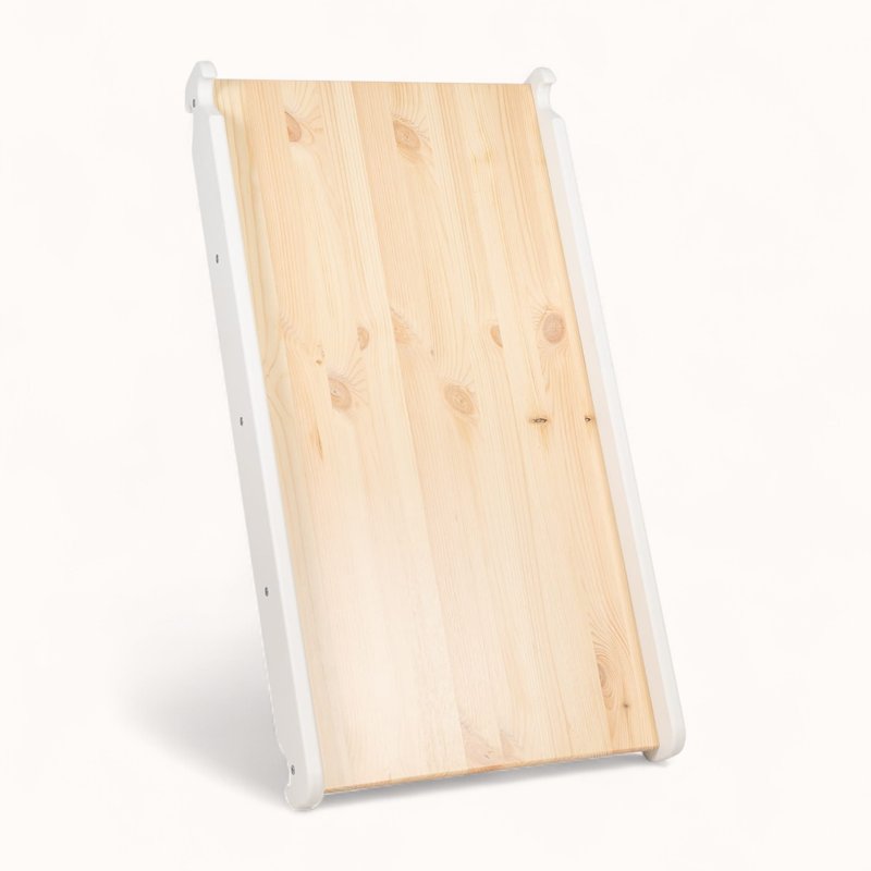 Triangle de Pikler Toboggan Blanc