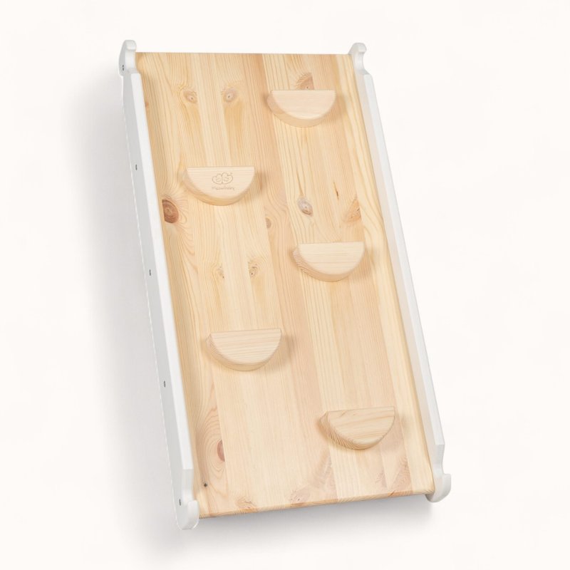 Triangle de Pikler Toboggan Blanc