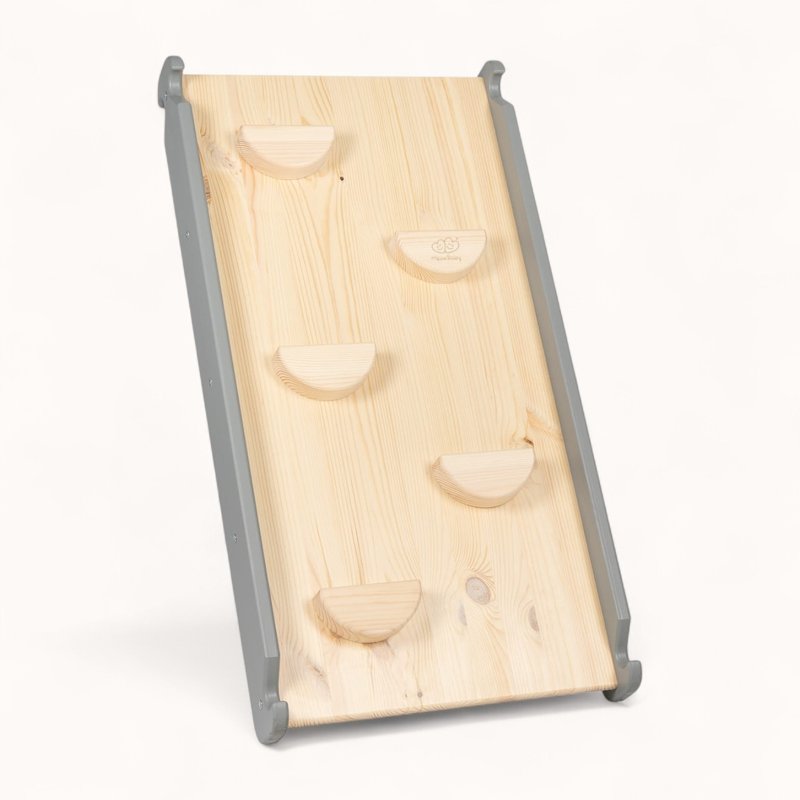 Triangle d'Escalade en Bois Gris