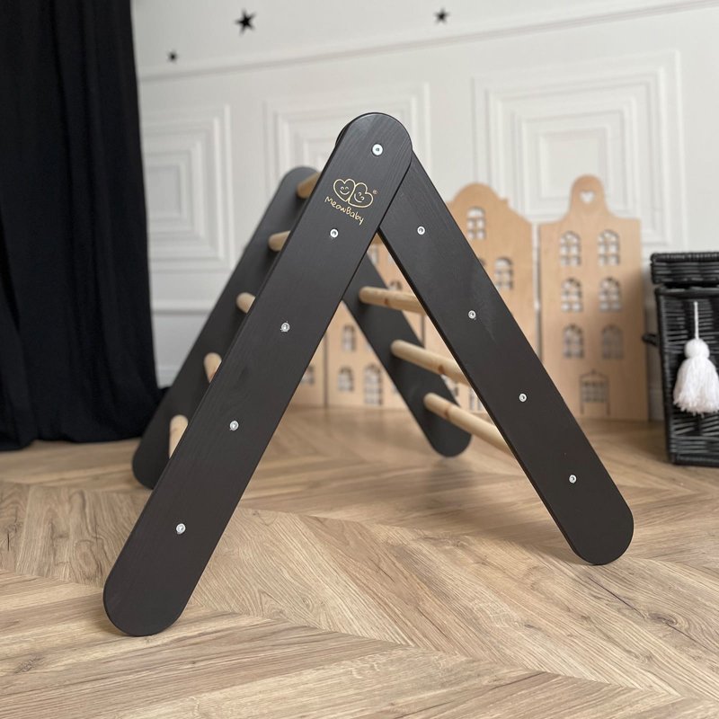 Triangle d'Escalade Noir pour Bébé