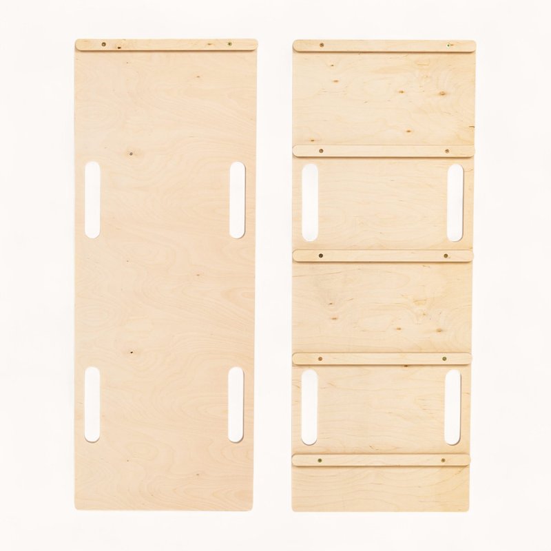 Arche d'Escalade Montessori avec Rampe Beige
