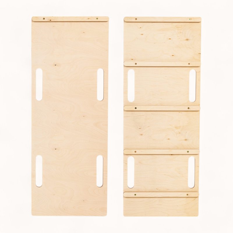 Arche d'Escalade Montessori avec Rampe Grise Multifonction