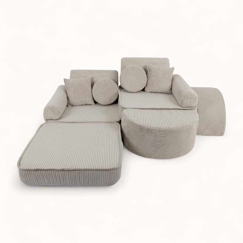 Canapé Modulable pour Enfant beige