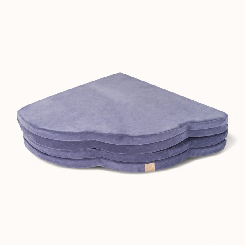 Tapis de Motricité Bébé Pliable Nuage Bleu