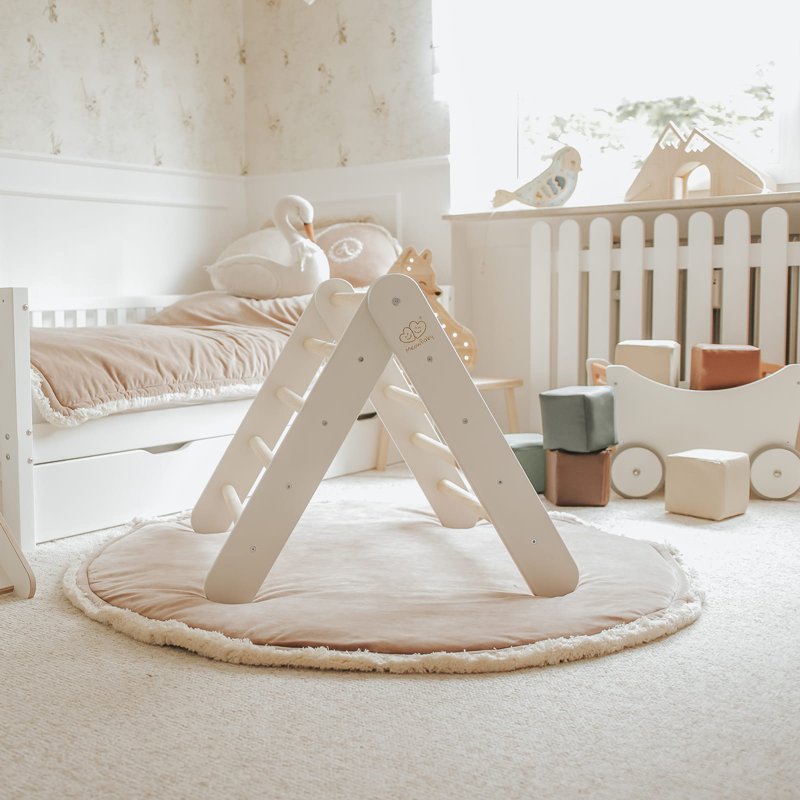 Triangle de Motricité en Bois Blanc