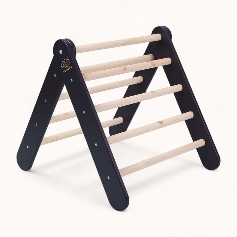 Triangle de Pikler Pliable Noir